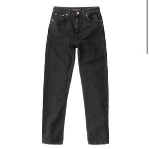 nudie jeans Breezy Britt Black Worn